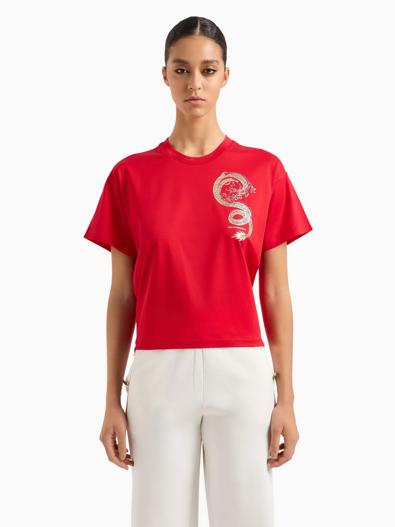 Футболка Emporio Armani Chinese New Year модель EW000004-AF10003-U5061 Фото