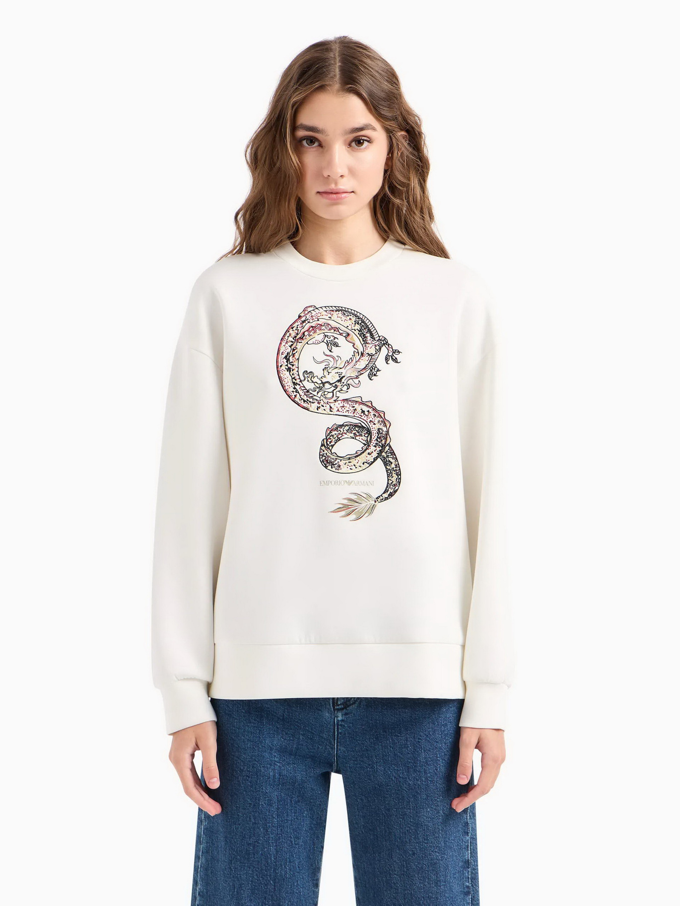 Свитшот Emporio Armani Chinese New Year модель EW000006-AF10002-U0005 Фото