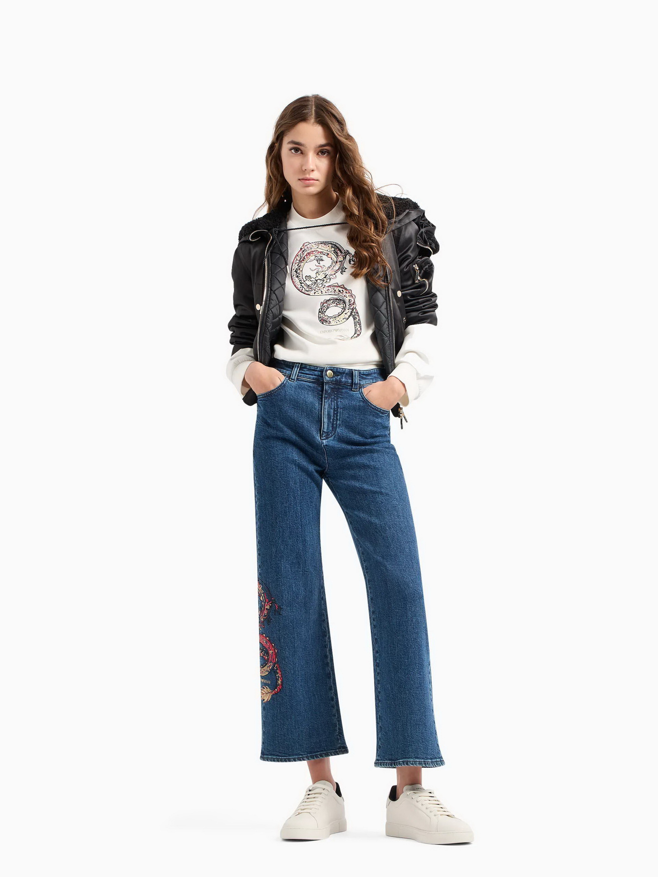 Світшот Emporio Armani Chinese New Year модель EW000006-AF10002-U0005 Фото