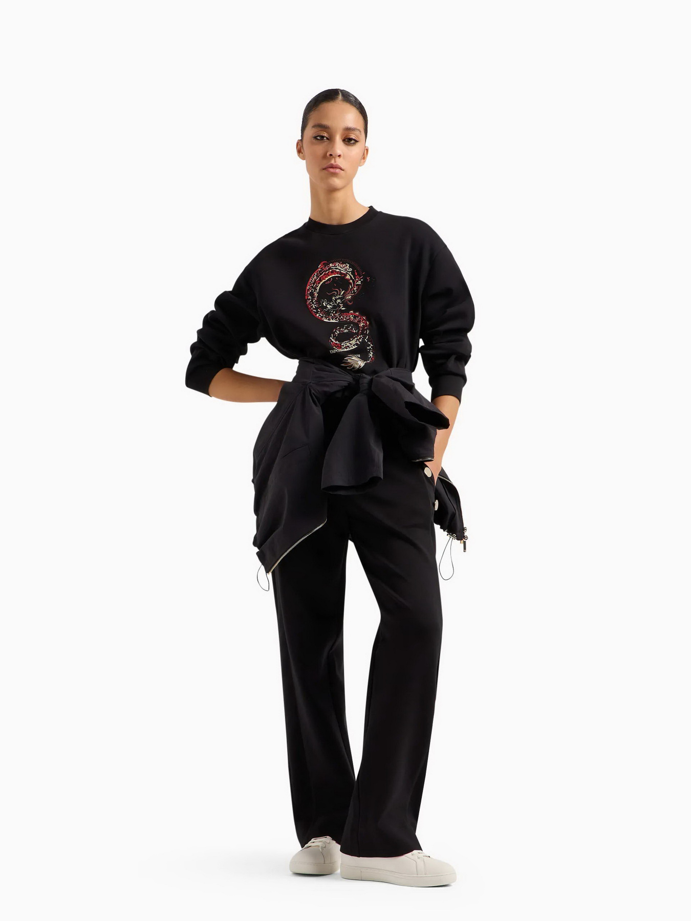 Свитшот Emporio Armani Chinese New Year модель EW000006-AF10002-UC001 Фото