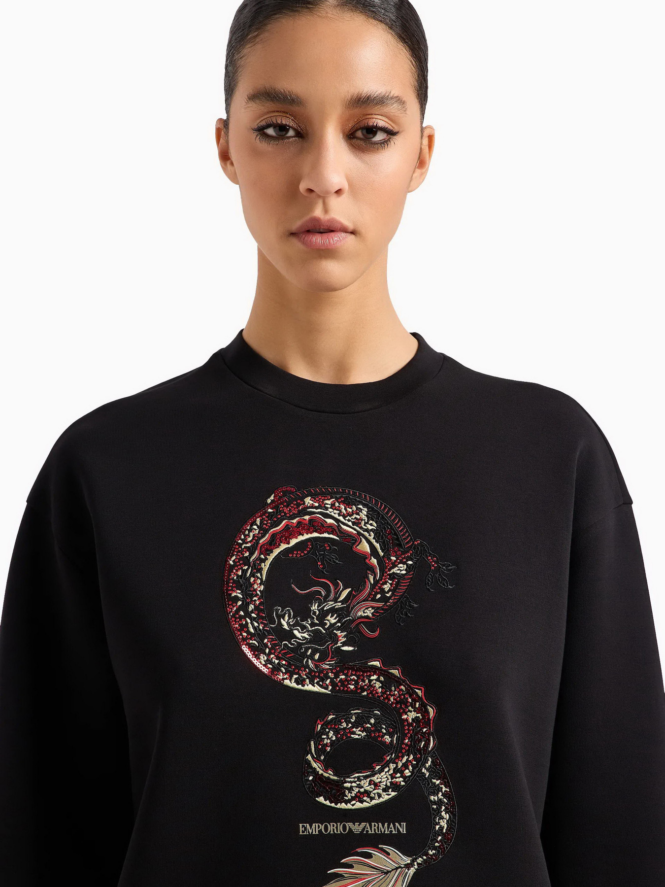 Світшот Emporio Armani Chinese New Year модель EW000006-AF10002-UC001 Фото