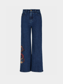 Широкі джинси Emporio Armani Chinese New Year модель EW000019-AF10008-MB001 Широкі джинси Emporio Armani Chinese New Year модель EW000019-AF10008-MB001 Фото