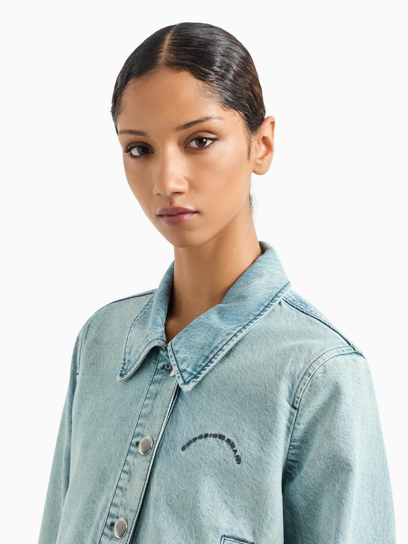 Джинсовая куртка Emporio Armani Sustainable модель 3D2BA5-2DR0Z-0943 Фото