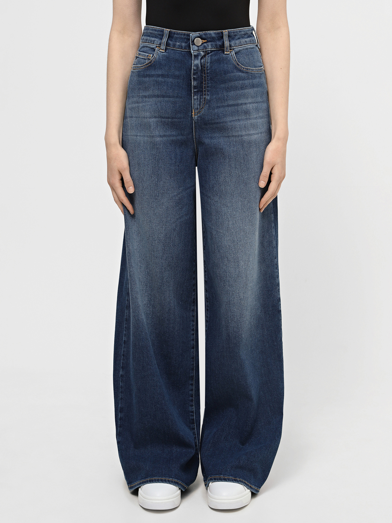 Широкие джинсы Emporio Armani модель 3D2J1C-2DY4Z-0942 Фото