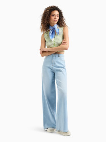 Широкие джинсы Emporio Armani модель 3D2J1C-2DY4Z-0943 Фото