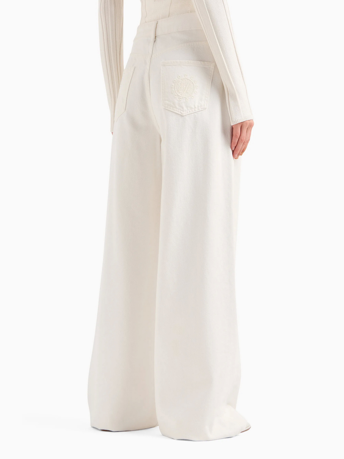 Широкі джинси Emporio Armani модель 3D2J1C-2NY0Z-0101 Фото