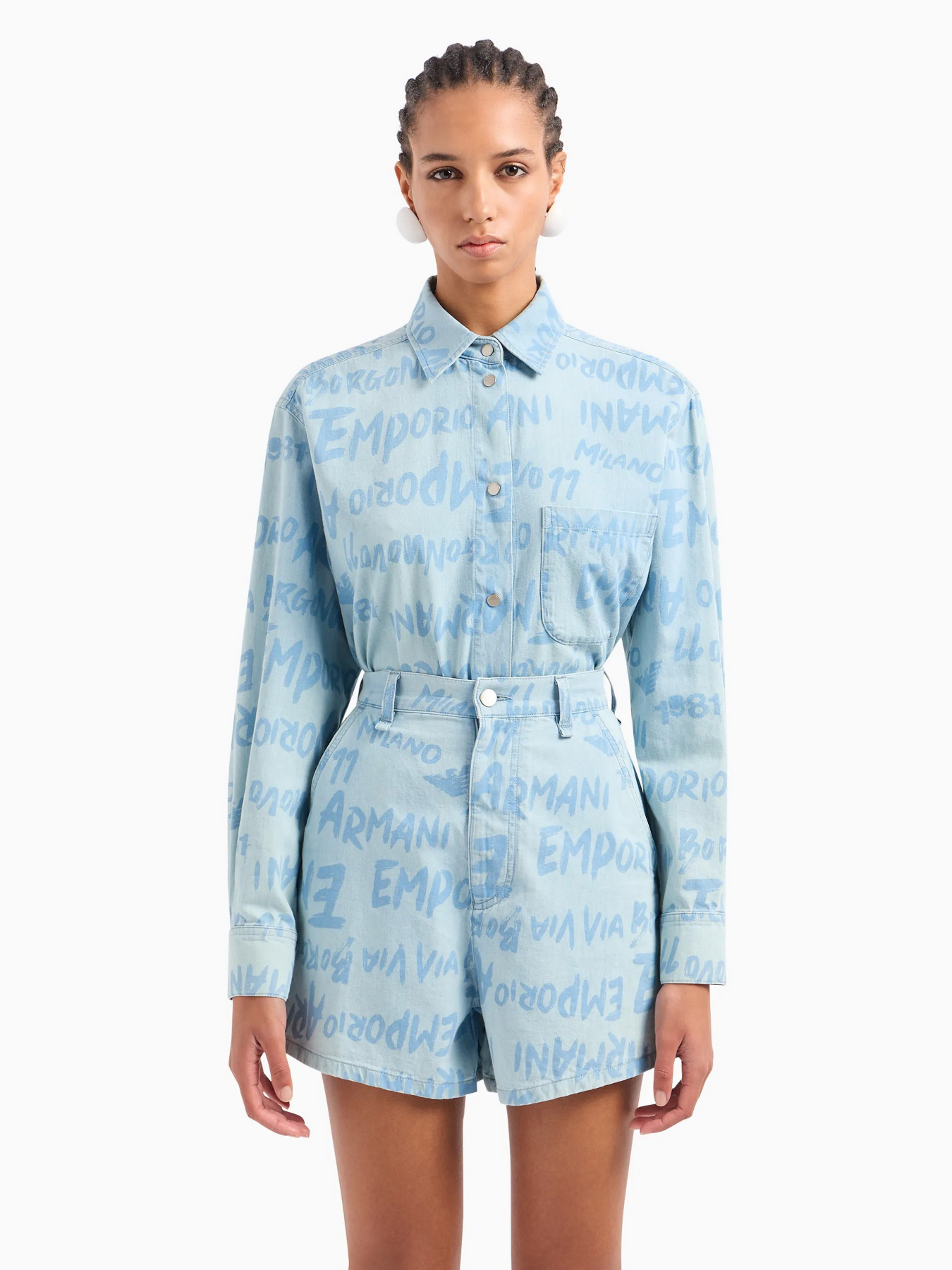 Шорты джинсовые Emporio Armani модель 3D2J77-2DV2Z-F701 Фото