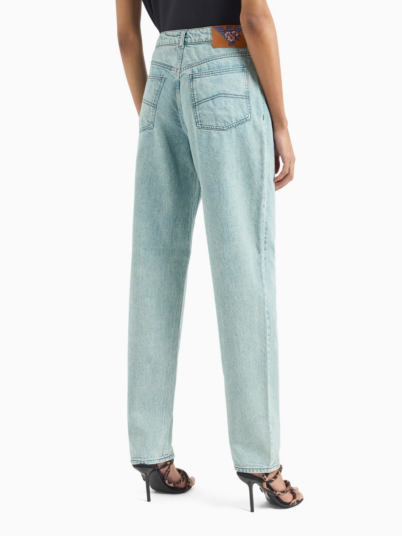 Прямые джинсы Emporio Armani Sustainable модель 3D2J8D-2DR0Z-0943 Фото