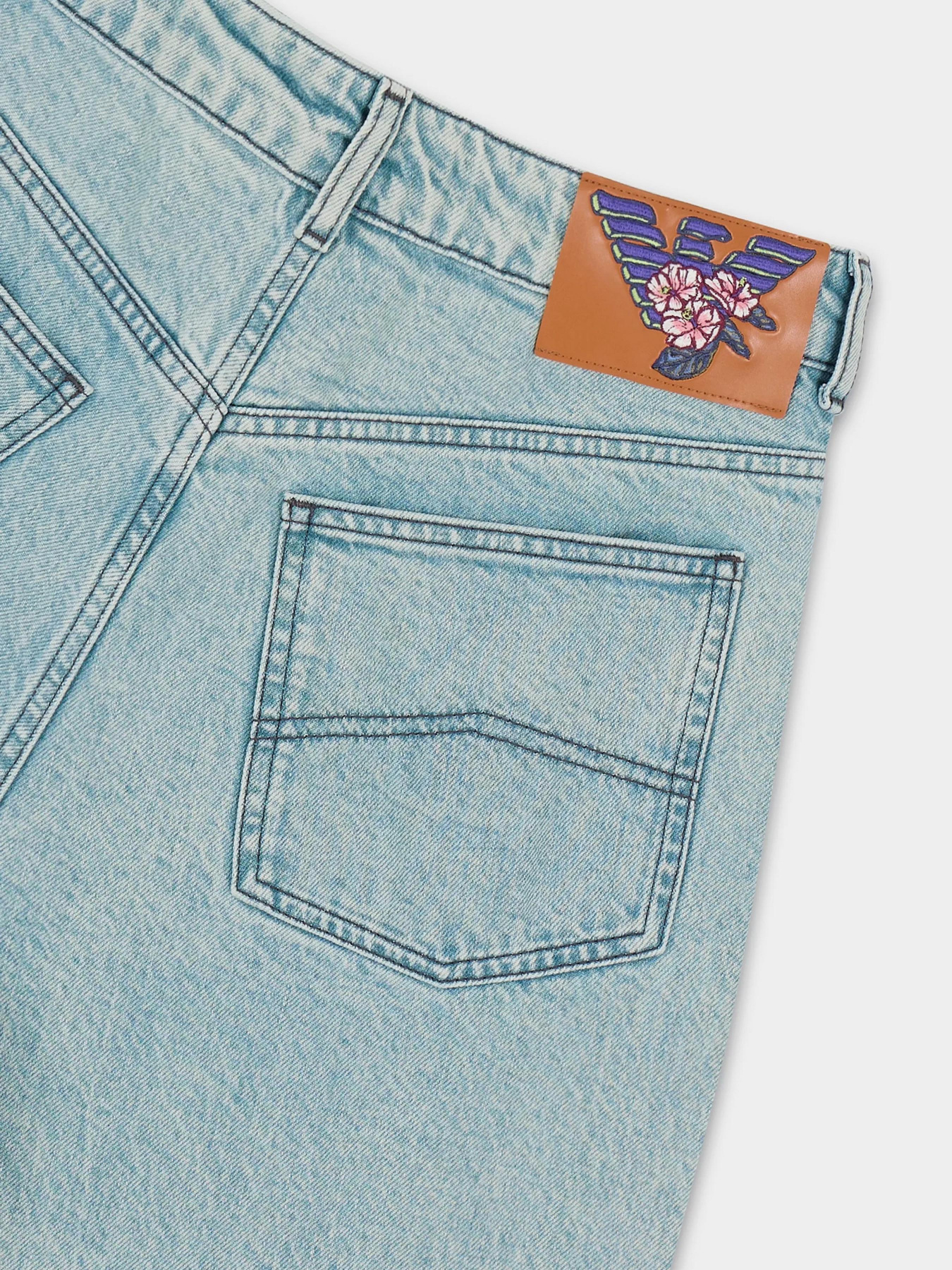 Прямые джинсы Emporio Armani Sustainable модель 3D2J8D-2DR0Z-0943 Фото