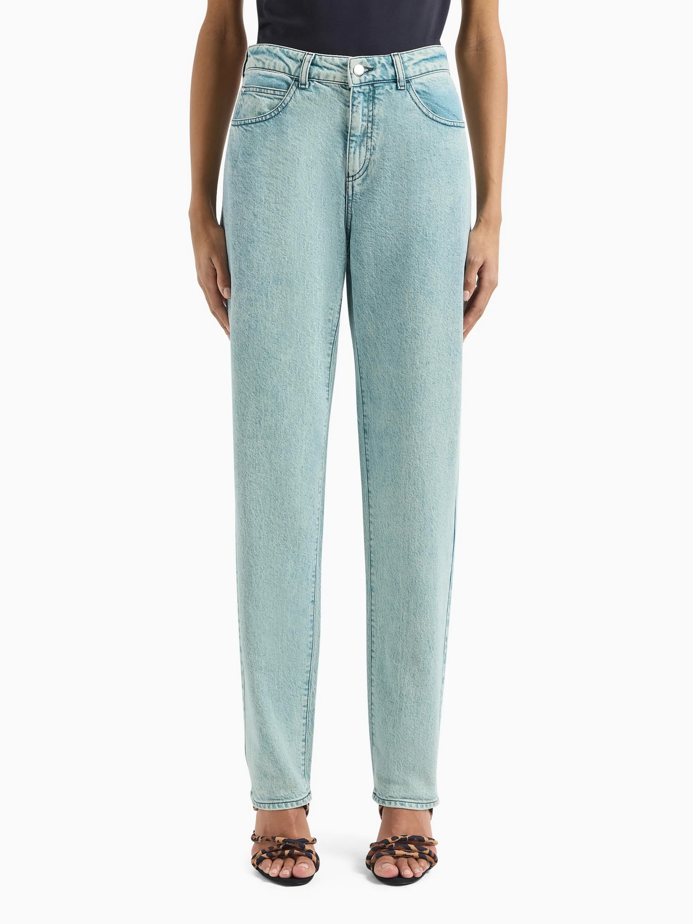 Прямые джинсы Emporio Armani Sustainable модель 3D2J8D-2DR0Z-0943 Фото