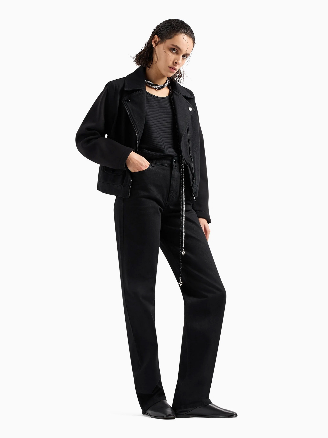 Майка Emporio Armani модель 3D2K7A-2JJHZ-0999 Фото