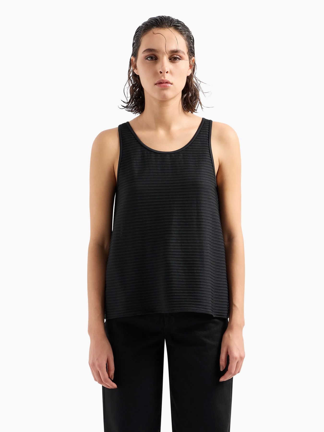 Майка Emporio Armani модель 3D2K7A-2JJHZ-0999 Фото