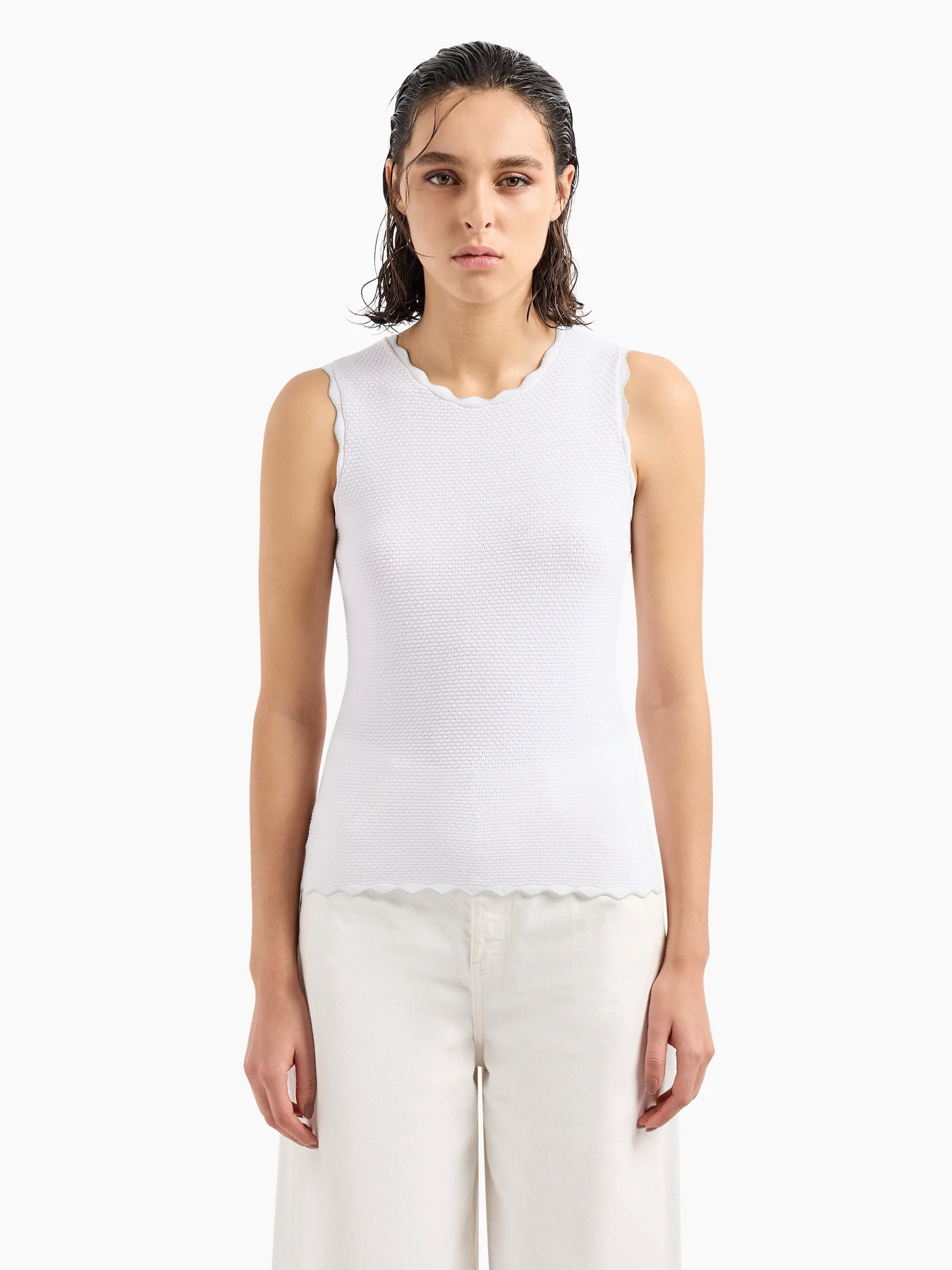 Майка Emporio Armani модель 3D2KT2-2M17Z-0101 Фото