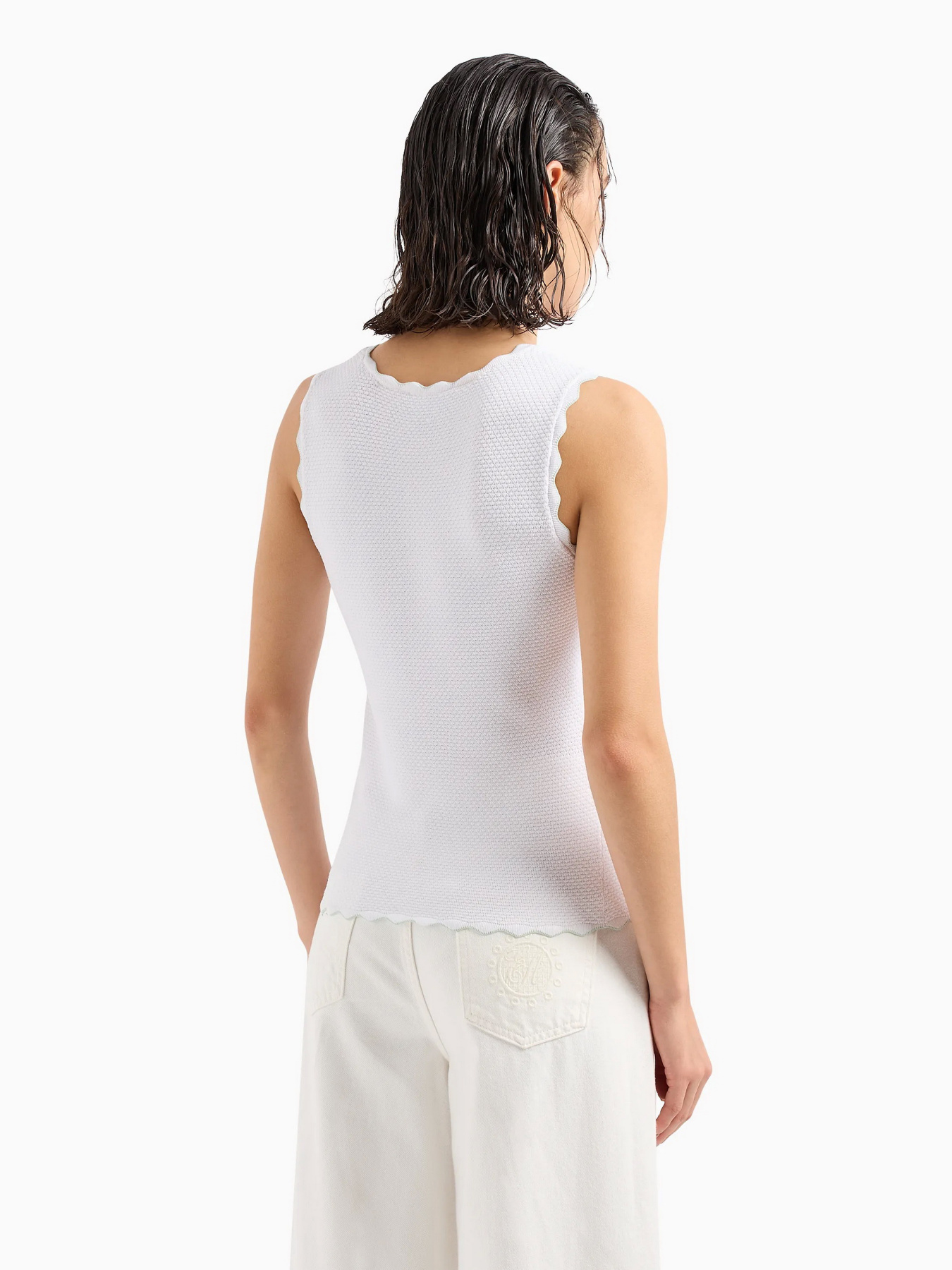 Майка Emporio Armani модель 3D2KT2-2M17Z-0101 Фото