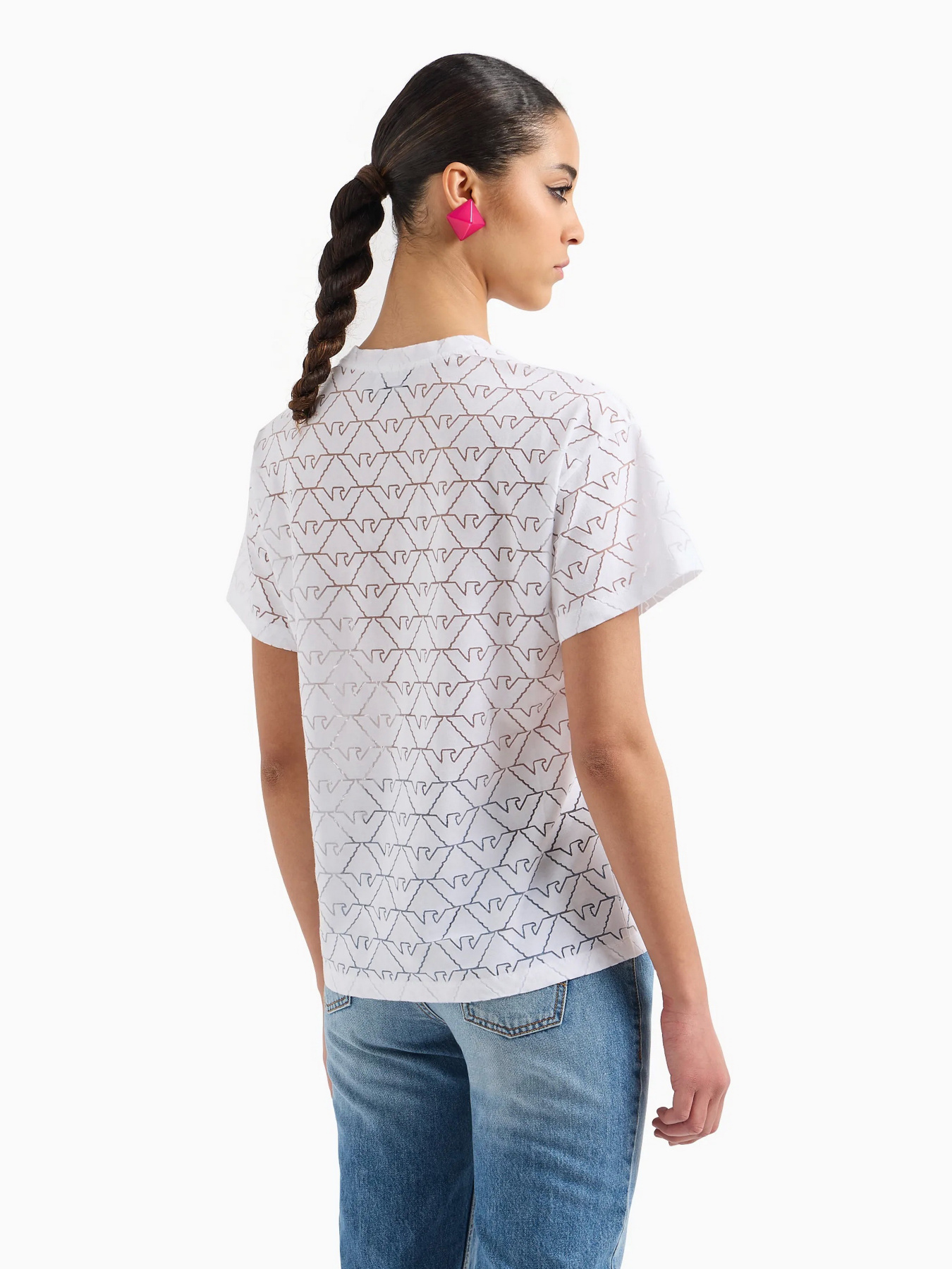 Футболка Emporio Armani модель 3D2T7Q-2JMAZ-0100 Фото