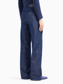 Широкие джинсы Emporio Armani модель 6D2J3D-2DUHZ-0941 Фото