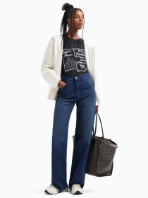 Широкие джинсы Emporio Armani модель 6D2J7E-2N9ZZ-0019 Широкие джинсы Emporio Armani модель 6D2J7E-2N9ZZ-0019 Фото