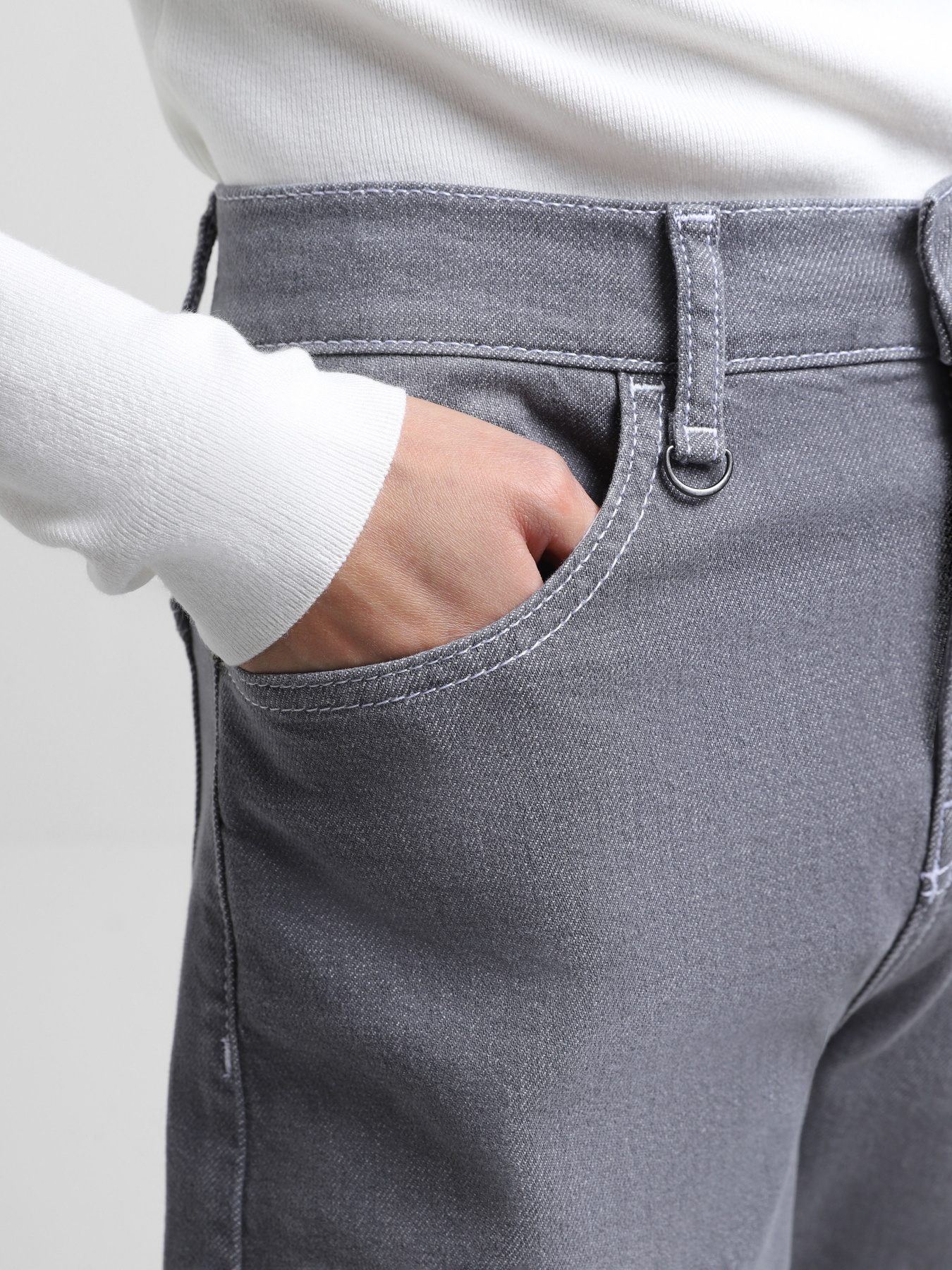 Широкие джинсы Emporio Armani модель 6D2J7E-2N9ZZ-0653 Фото