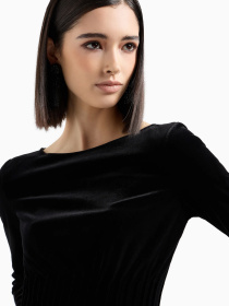 Платье мини Emporio Armani модель 6D2A6A-2JVZZ-0999 Фото