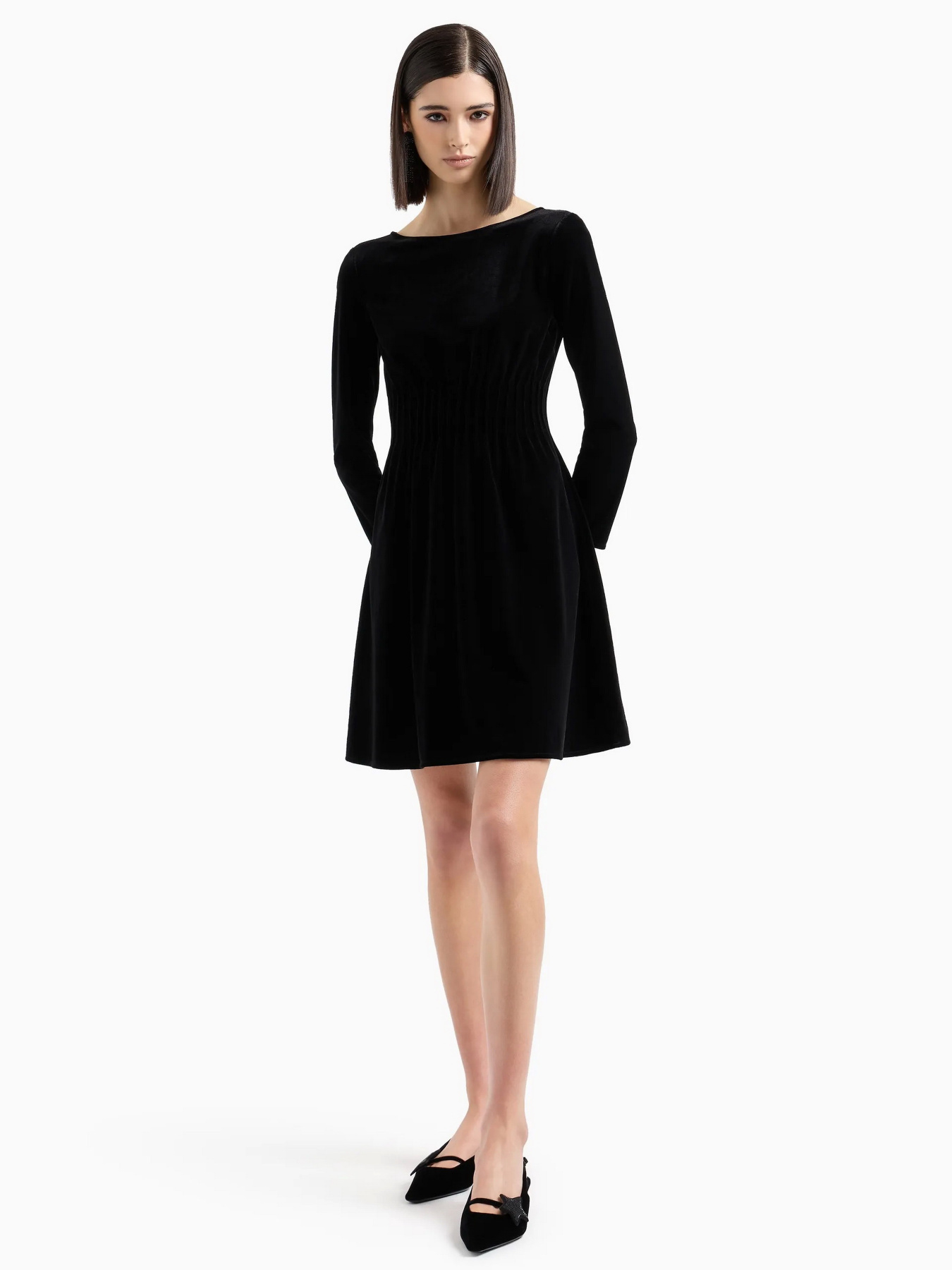 Платье мини Emporio Armani модель 6D2A6A-2JVZZ-0999 Фото