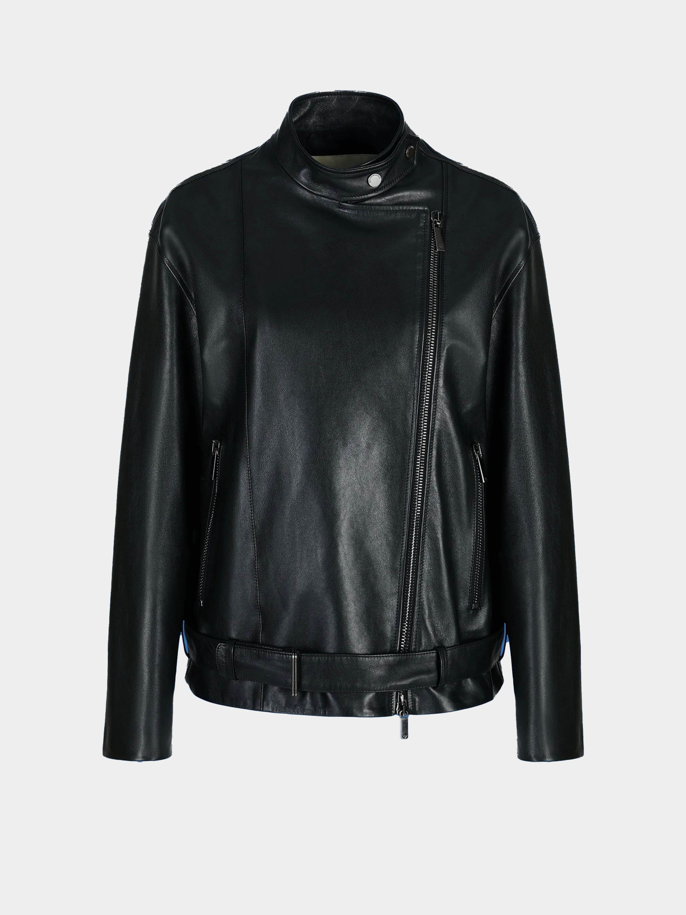 Куртка кожаная Emporio Armani модель EW000229-AF10529-UC001 Фото