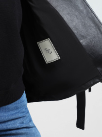 Куртка кожаная Emporio Armani модель EW000229-AF10529-UC001 Фото