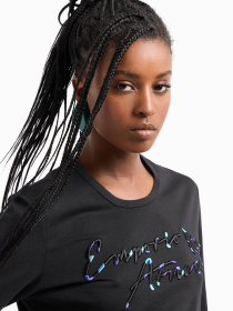 Лонгслів Emporio Armani модель 6D2T7R-2JFNZ-0999 Лонгслів Emporio Armani модель 6D2T7R-2JFNZ-0999 Фото