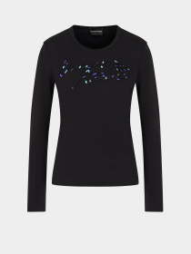 Лонгслів Emporio Armani модель 6D2T7R-2JFNZ-0999 Лонгслів Emporio Armani модель 6D2T7R-2JFNZ-0999 Фото