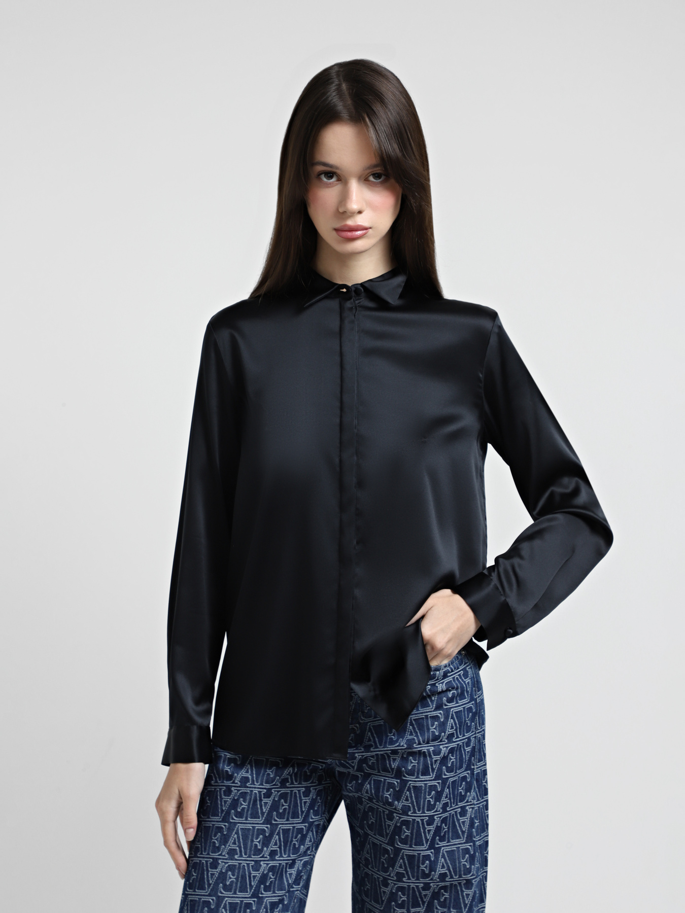 Рубашка Emporio Armani модель 8N2C39-2NXXZ-0999 Фото