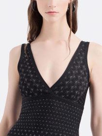 Платье мини Emporio Armani модель 6D2ATD-2M37Z-0999 Платье мини Emporio Armani модель 6D2ATD-2M37Z-0999 Фото