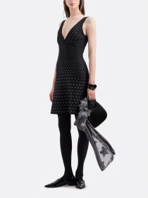 Платье мини Emporio Armani модель 6D2ATD-2M37Z-0999 Платье мини Emporio Armani модель 6D2ATD-2M37Z-0999 Фото