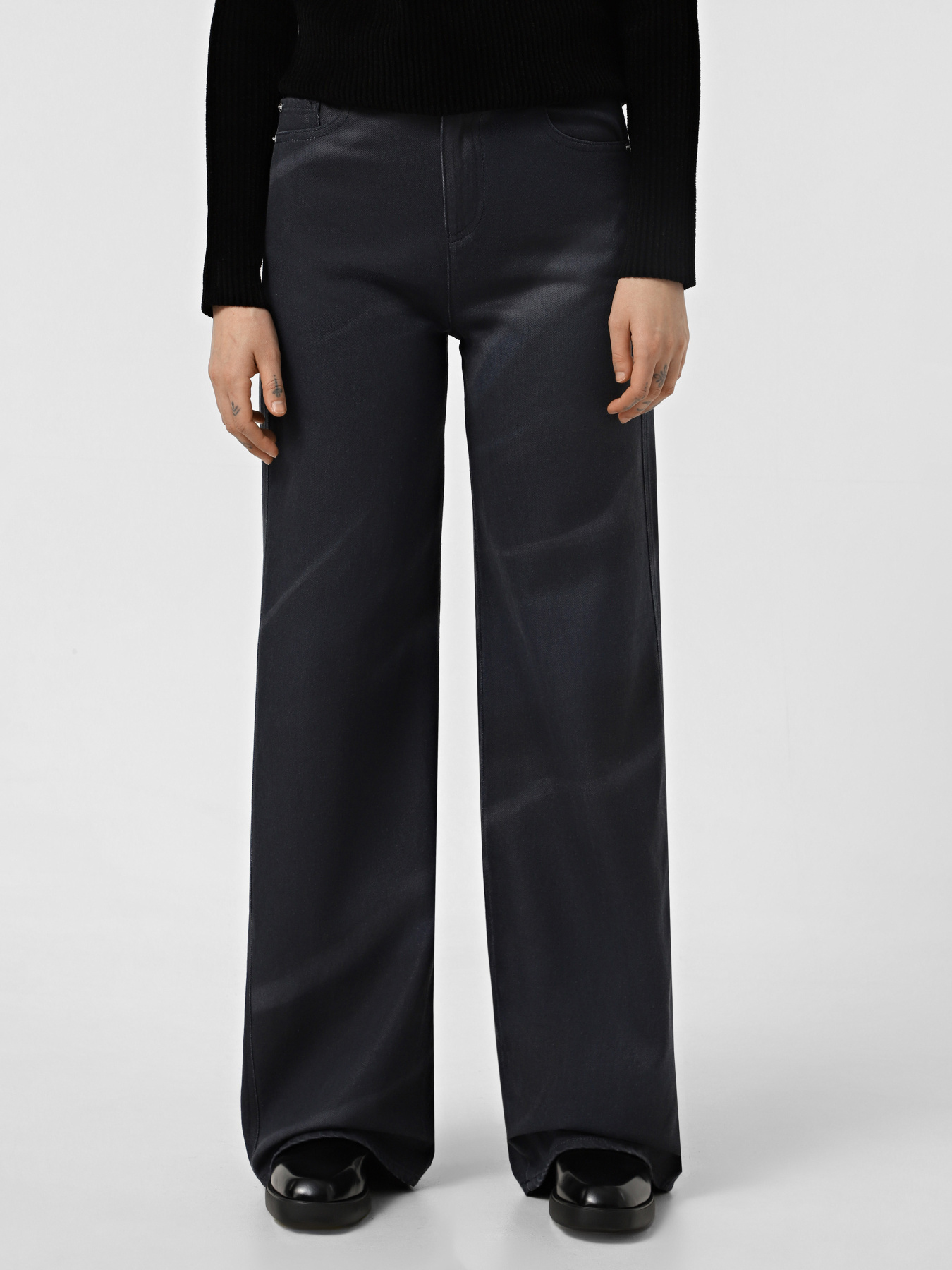 Широкие джинсы Emporio Armani Sustainable модель 6D2J5E-2DUXZ-F605 Фото