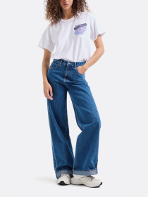 Широкие джинсы Emporio Armani модель 6D2J8B-2DUNZ-0942 Фото