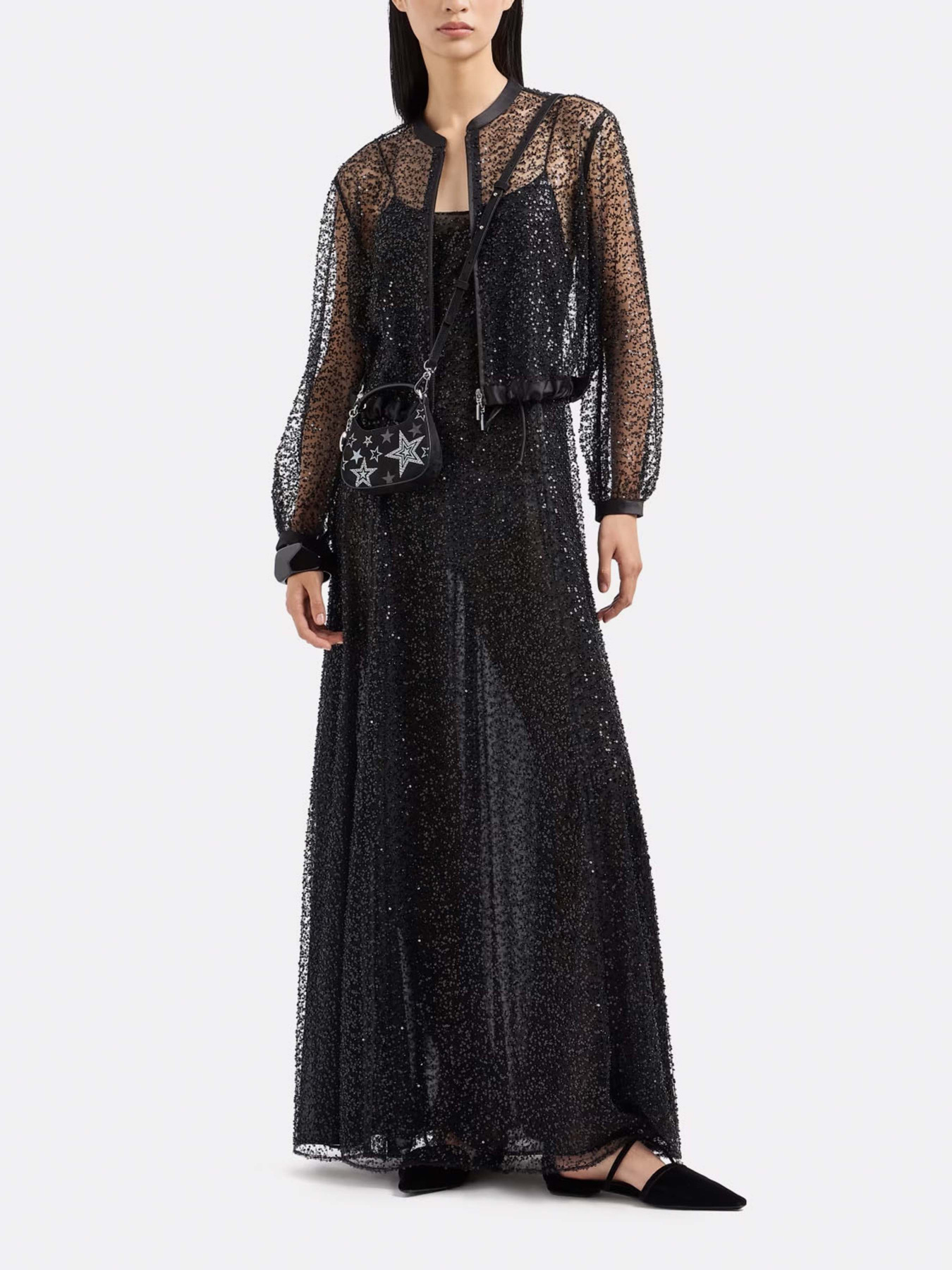 Сукня максі Emporio Armani модель EW000070-AF10242-UC001 Фото