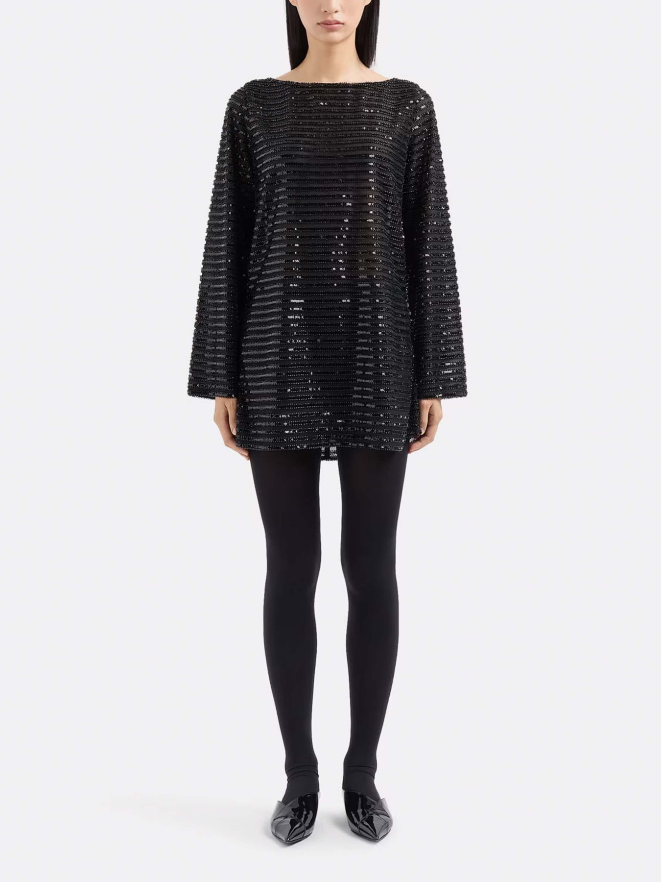 Платье мини Emporio Armani модель EW000073-AF10243-UC001 Фото