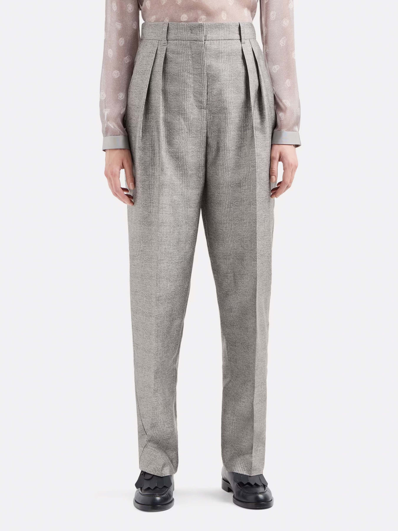 Брюки классические Emporio Armani Icon Project модель EW000163-TE10513-O8003 Фото