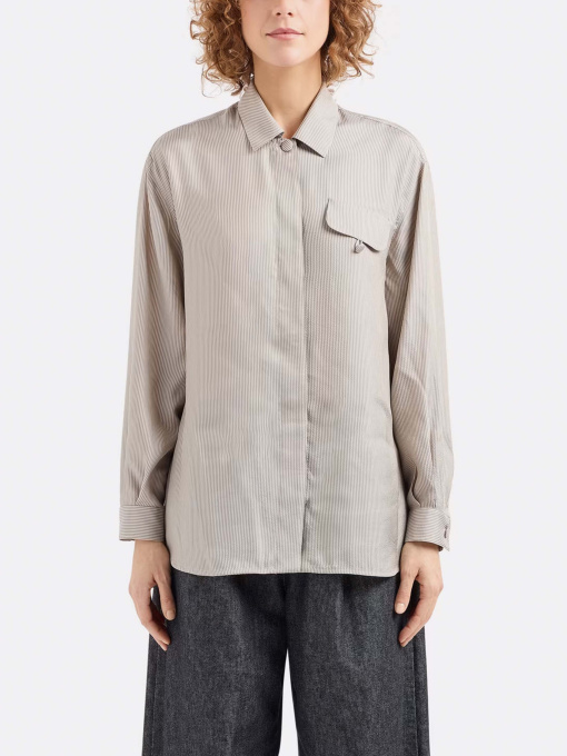 Рубашка повседневная Emporio Armani Icon Project модель EW000169-TE10526-O4001 Фото