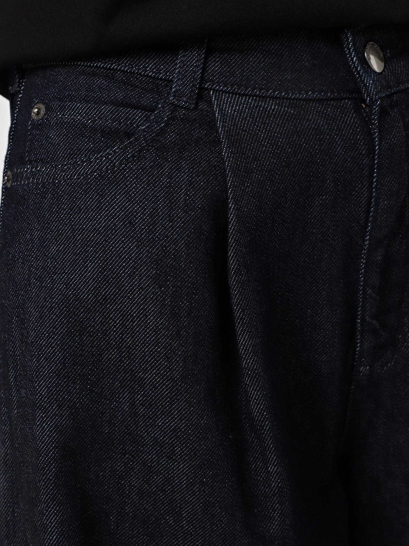 Широкие джинсы Emporio Armani Icon Project модель EW000227-AF10524-MB001 Фото