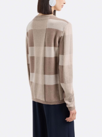 Джемпер Emporio Armani Icon Project модель EW000388-AF10748-F1015 Фото