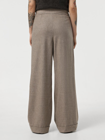 Штани палаццо Emporio Armani Icon Project модель EW001021-TE10537-O6004 Фото