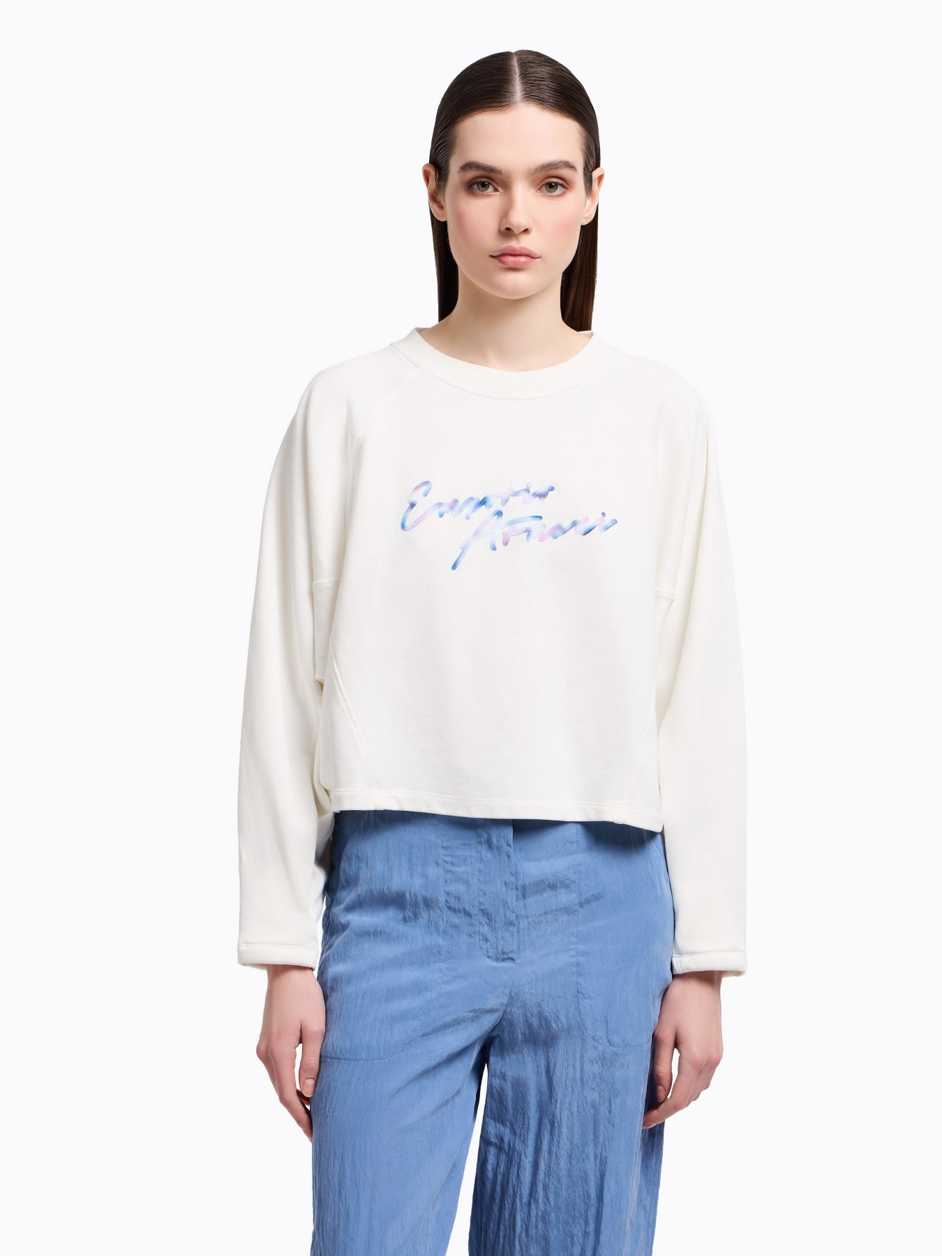 Свитшот Emporio Armani модель EW000887-AF12538-U0006 Фото