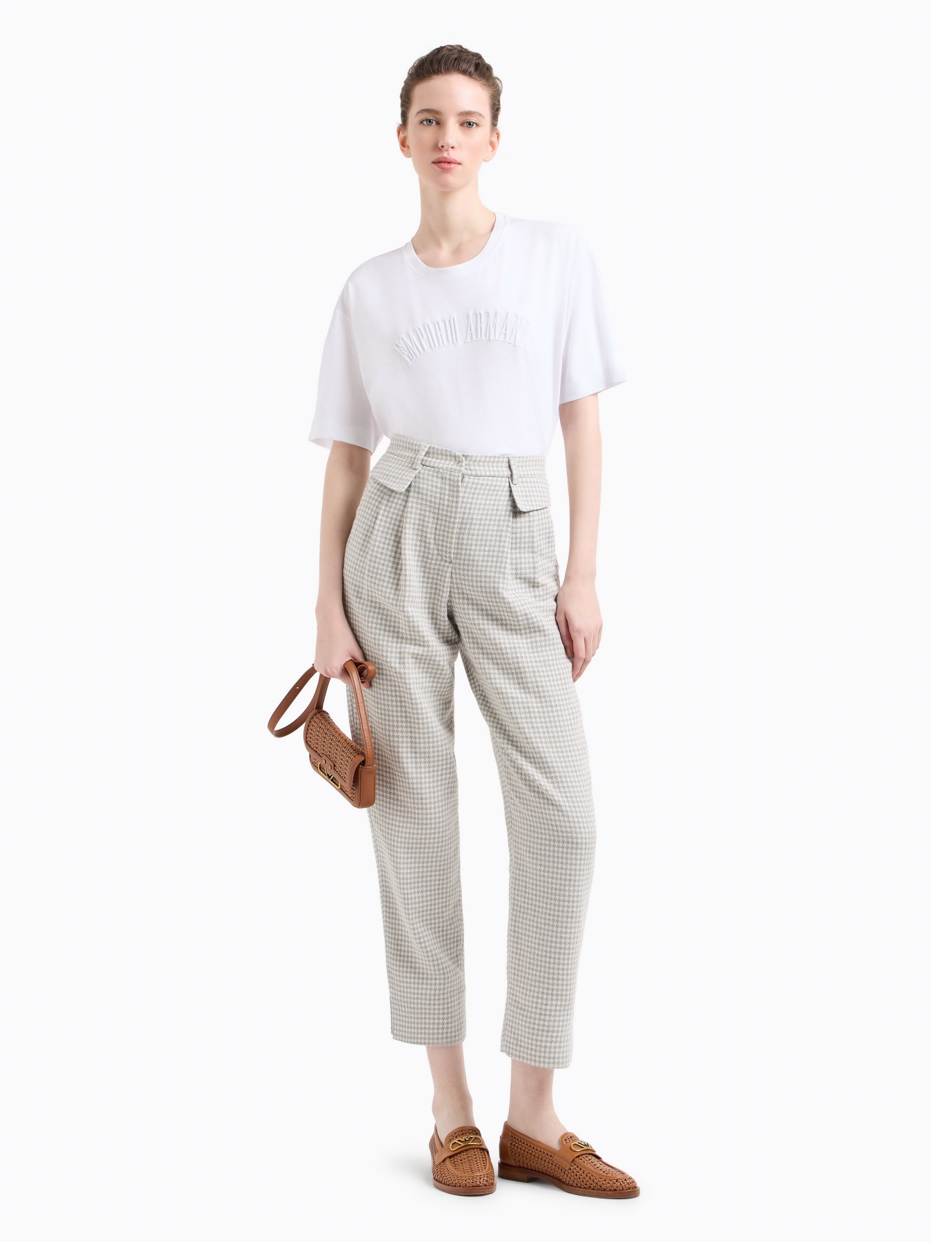 Футболка Emporio Armani Icon Project модель EW001132-AF13318-U0002 Фото