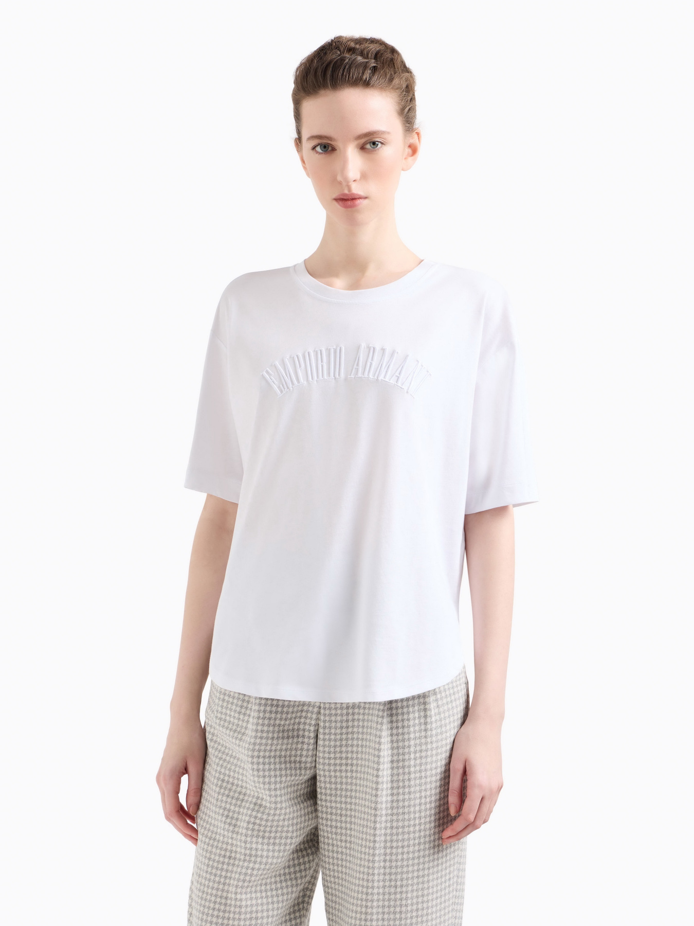 Футболка Emporio Armani Icon Project модель EW001132-AF13318-U0002 Фото