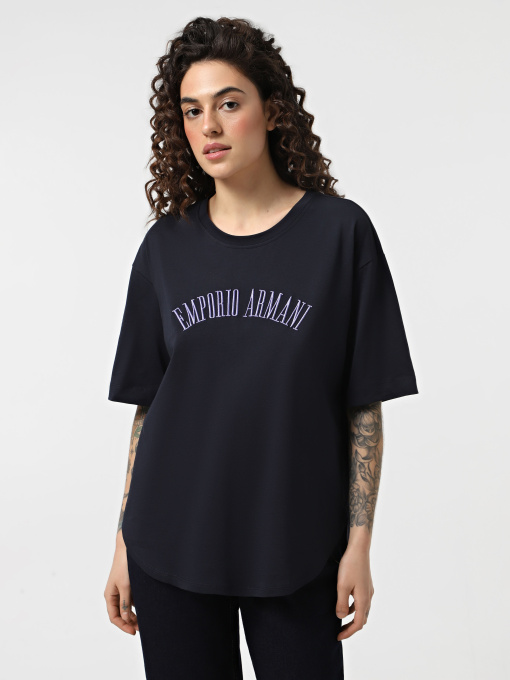 Футболка Emporio Armani Icon Project модель EW001132-AF13318-UB115 Фото