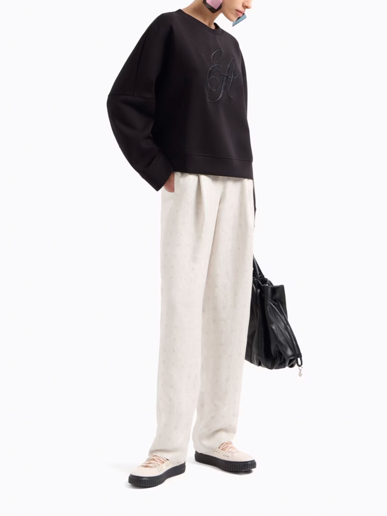 Свитшот Emporio Armani модель EW000482-AF10002-UC001 Фото