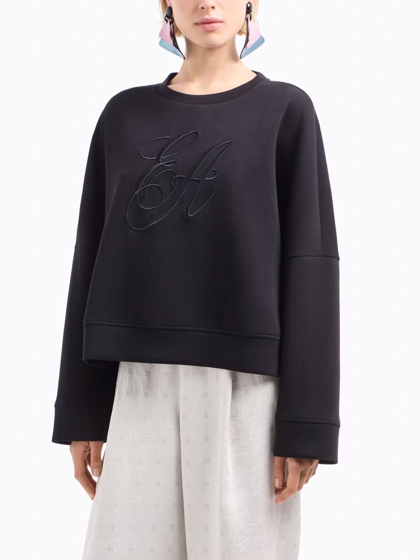 Свитшот Emporio Armani модель EW000482-AF10002-UC001 Фото