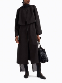 Тренч Emporio Armani модель EW000637-AF12646-UC001 Тренч Emporio Armani модель EW000637-AF12646-UC001 Фото