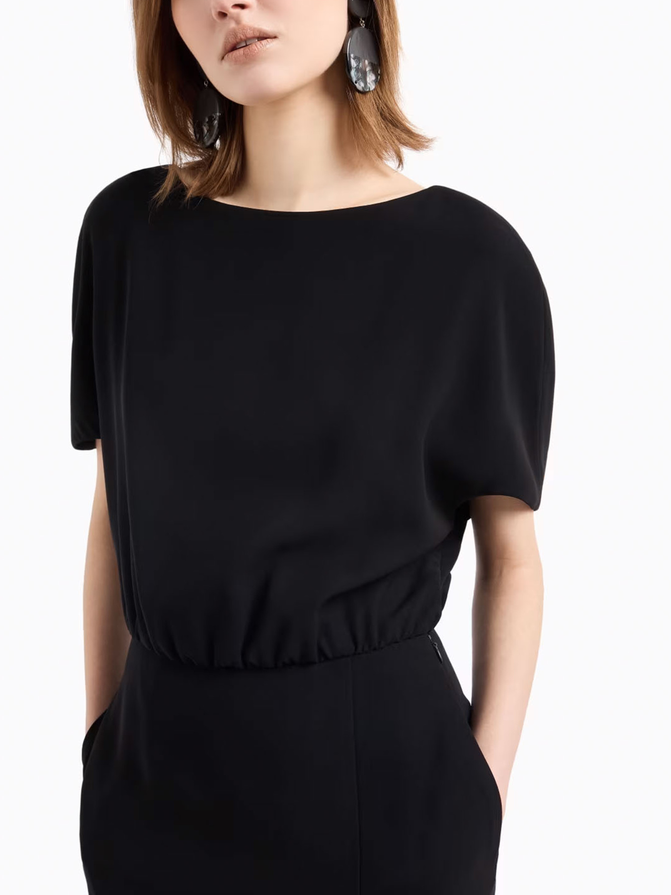 Платье мини Emporio Armani модель EW000827-AF10206-UC001 Фото