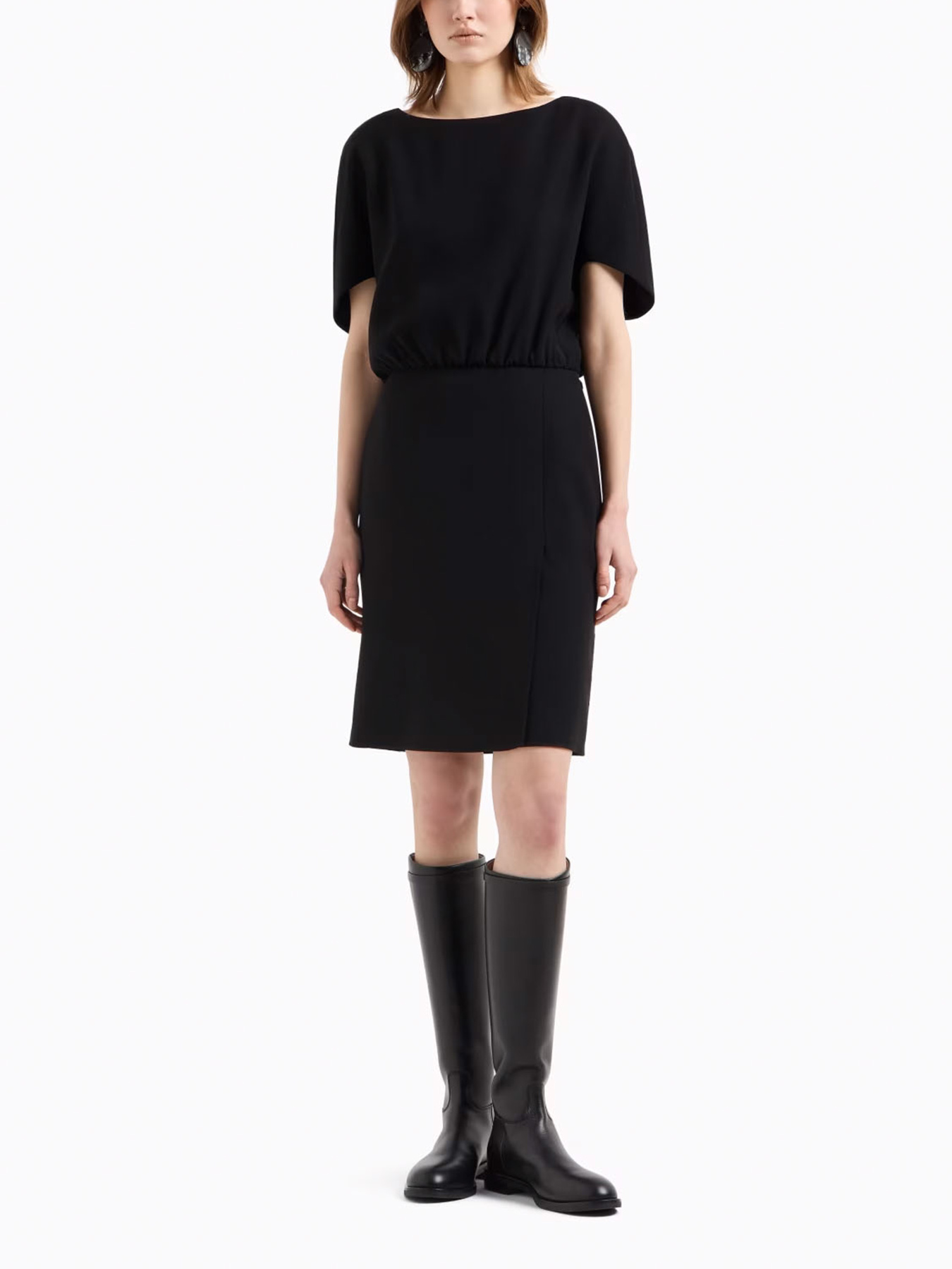 Платье мини Emporio Armani модель EW000827-AF10206-UC001 Фото