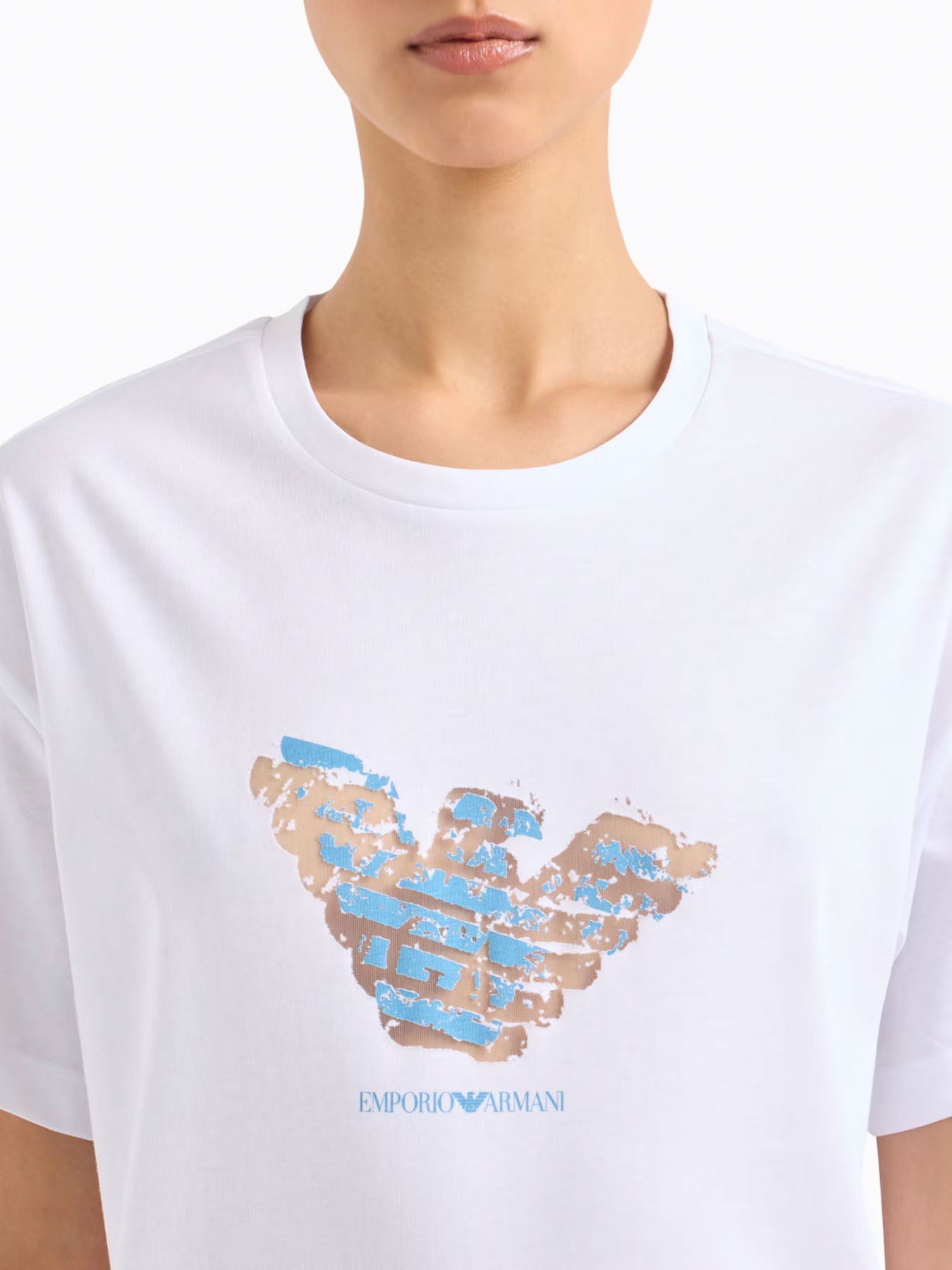 Футболка Emporio Armani модель EW000904-AF12601-F0024 Фото